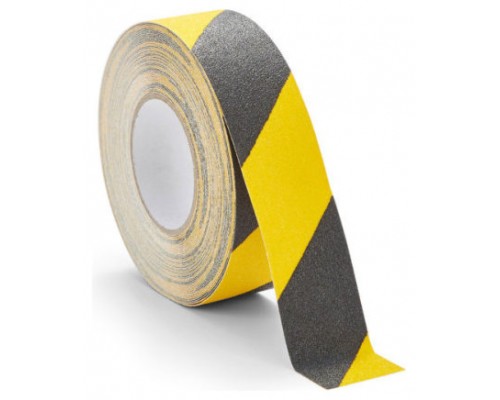 ROLLO CINTA DE SEGURIDAD ADHESIVA ANTIDESLIZANTE 50MMX18,3METROS NEGRO/AMARILLO TARIFOLD 197604 (Espera 4 dias)-SX17 ROLLO CINTA DE SEGURIDAD ADHESIVA ANTIDESLIZANTE 50MMX18,3METROS NEGRO/AMARILLO TARIFOLD 197604 (Espera 4 dias)