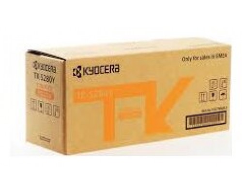 KYOCERA   TK5280Y TONER AMARILLO PARA ECOSYSM6235/6635cidn