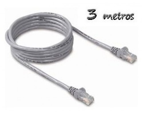 Cable Ethernet 3m Cat5e (Espera 2 dias)