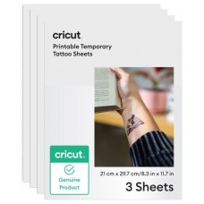 CRICUT PRINTABLE TATTOO PAPER A4 (3) TRANSPARENT (Espera 4 dias)-SX3 CRICUT PRINTABLE TATTOO PAPER A4 (3) TRANSPARENT (Espera 4 dias)