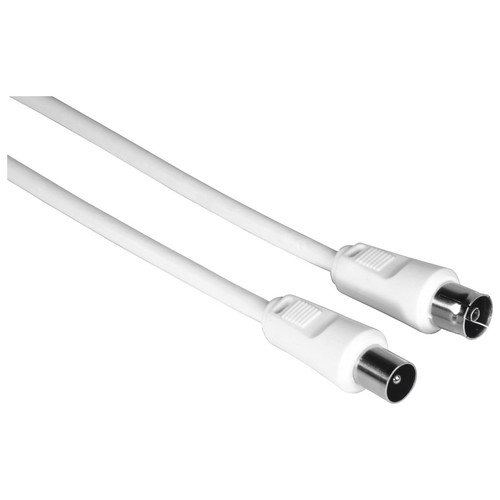 HAMA Cable Antena M-H 75db 3m Blanco S/B