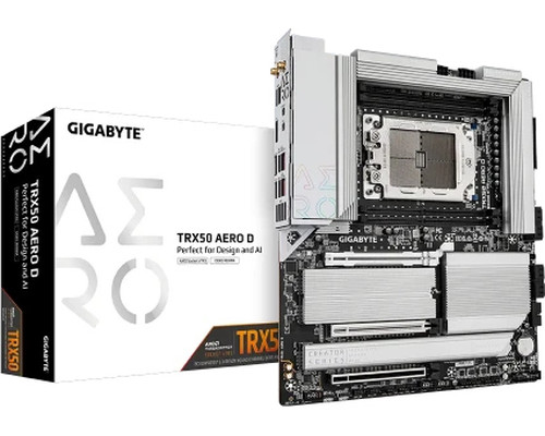 PLACA GIGABYTE TRX50 AERO D,AMD,STR5,TRX50,4DDR5,1TB,DP,8SATA6+4M.2,1LAN10GB+1LAN2.5GB110GB+WIF7+BT5.3,10USB3.2,E-ATX (Espera 4 dias)-SX131 PLACA GIGABYTE TRX50 AERO D,AMD,STR5,TRX50,4DDR5,1TB,DP,8SATA6+4M.2,1LAN10GB+1LAN2.5GB110GB+WIF7+BT5.3,10USB3.2,E-ATX (Espera 4 dias)