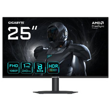 MONITOR GIGABYTE 25" G25F2A,SS IPS,1920X1080(FHD),0.09PP,1000:1,1MS,240HZ,2HDMI+1DP,ALTAVOCES,REGULABLE ALTURA (Espera 4 dias)