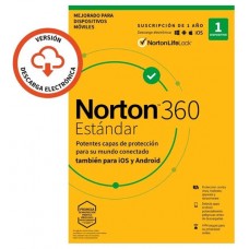 Norton 360 Standard - Antivirus - 10GB almacenamiento