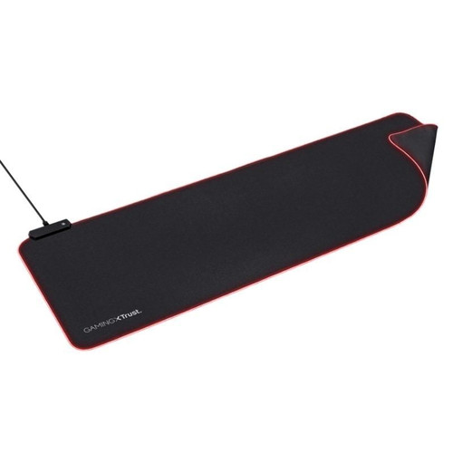 ALFOMBRILLA RGB XXL GXT 764 GLIDE-FLEX NEGRO TRUST (Espera 4 dias)