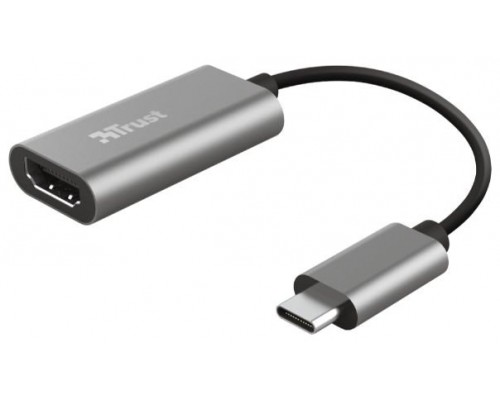 ADAPTADOR TRUST 23774 USB-C A HDMI HEMBRA UHD 4K AUDIO