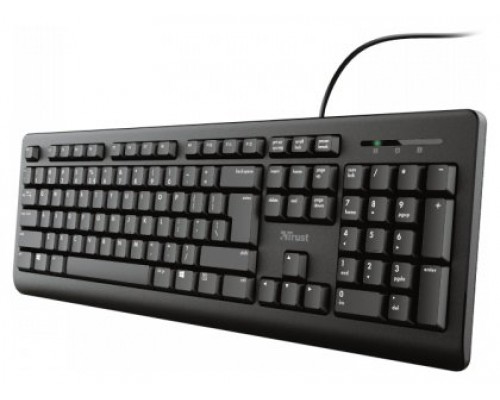 TECLADO TRUST TK-150 TAMAÃ‘O COMPACTO