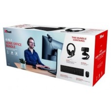 BUNDLE HOME OFFICE TRUST HEADSET RENO +TECLADO Y