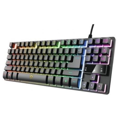 Trust GXT 833 Thado teclado USB Español Negro, Plata (Espera 4 dias)-SX5 Trust GXT 833 Thado teclado USB Español Negro, Plata (Espera 4 dias)