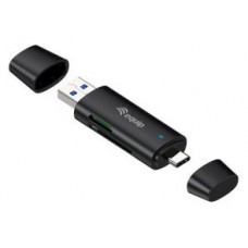 CARD READER EXTERNO EQUIP USB 3.2 DOBLE CONEXION USB-A