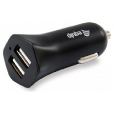 CARGADOR DE COCHE EQUIP 5V 2xUSB  12/24V 12W