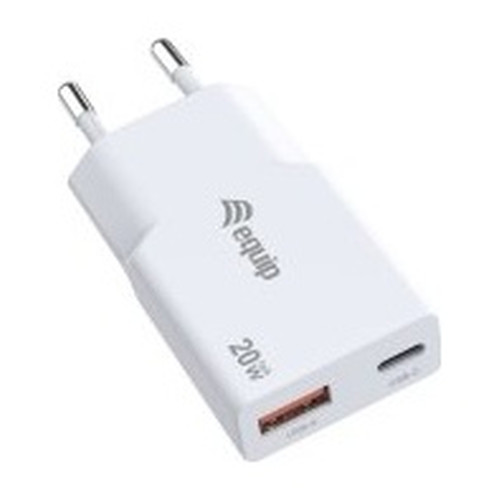 CARGADOR USB EQUIP 245522 GAN 20W 1xUSB-C PD 1xUSB-A-SX2 CARGADOR USB EQUIP 245522 GAN 20W 1xUSB-C PD 1xUSB-A