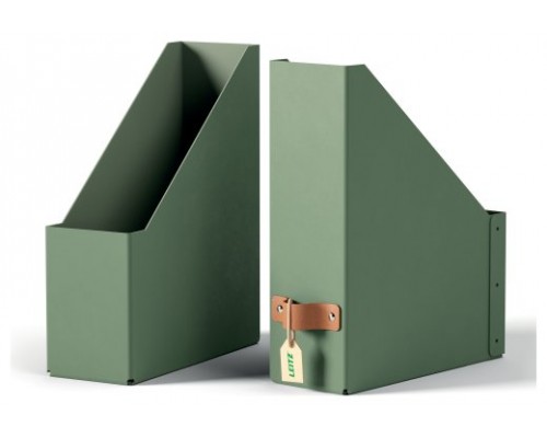 PACK 2 REVISTEROS DE CARTÓN COLOR VERDE LEITZ 24710050 (Espera 4 dias)-SX3 PACK 2 REVISTEROS DE CARTÓN COLOR VERDE LEITZ 24710050 (Espera 4 dias)