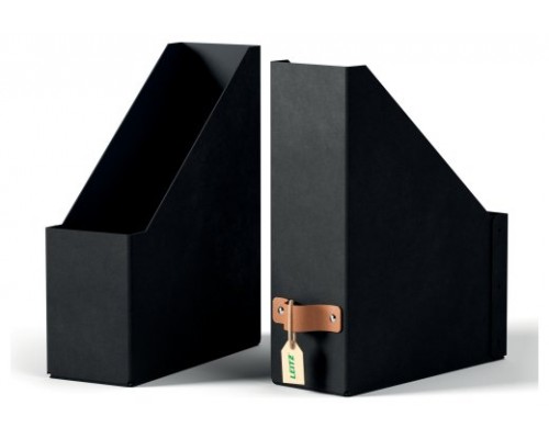 PACK 2 REVISTEROS DE CARTÓN COLOR NEGRO LEITZ 24710095 (Espera 4 dias)-SX3 PACK 2 REVISTEROS DE CARTÓN COLOR NEGRO LEITZ 24710095 (Espera 4 dias)