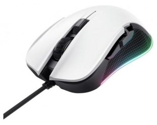 RATON GAMING GXT922 YBAR BLANCO/NEGRO RGB TRUST (Espera 4 dias)