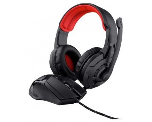 KIT GAMING TRUST BASICS COMPUESTO POR HEADSET Y MOUSE