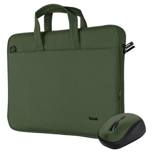 PACK MALETIN Y MOUSE TRUST BOLOGNA 24989 VERDE-SX5 PACK MALETIN Y MOUSE TRUST BOLOGNA 24989 VERDE