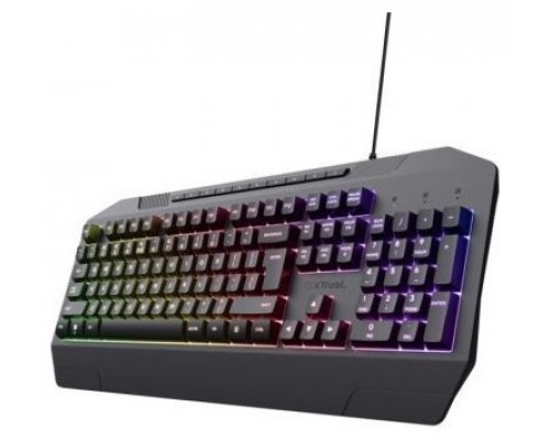 TECLADO TRUST GAMING GXT 836 EVOCX ILUMINACION LED