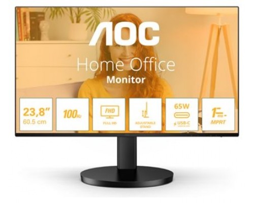 MONITOR 24" USB-C HDMI AOC 24B3CF2 FHD 100hz 1ms