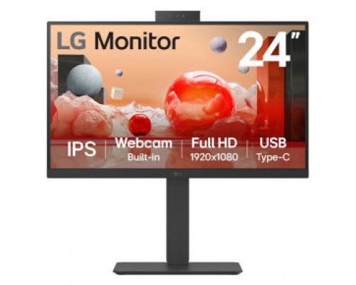 LG 24BA850-B pantalla para PC 60,5 cm (23.8") 1920 x 1080 Pixeles Full HD Negro (Espera 4 dias)
