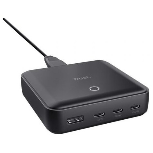 CARGADOR USB-C TRUST 100W MAXO 25242 3xUSB-C 1xUSB-A-SX17 CARGADOR USB-C TRUST 100W MAXO 25242 3xUSB-C 1xUSB-A