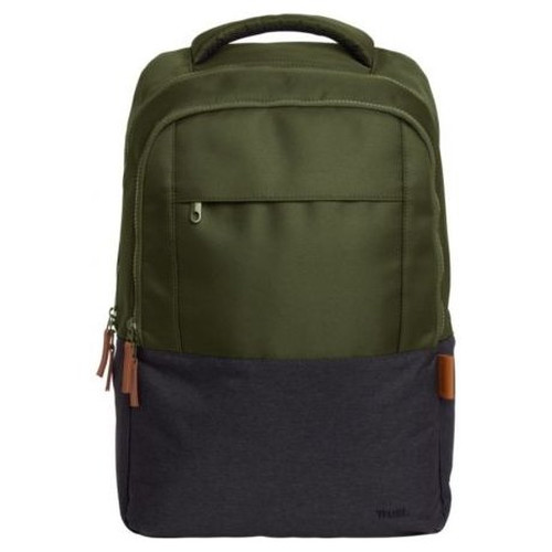 MOCHILA TRUST LISBOA COLOR VERDE PARA PORTATILES-SX8 MOCHILA TRUST LISBOA COLOR VERDE PARA PORTATILES