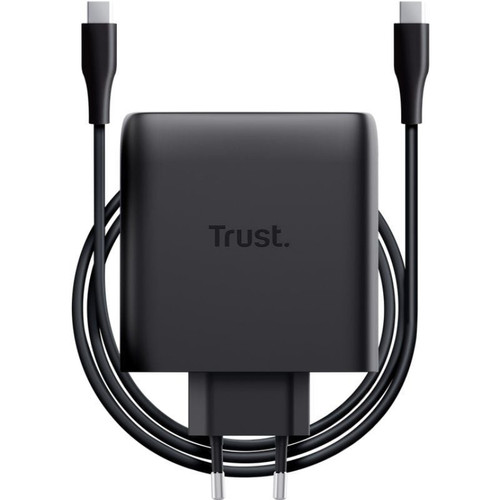 CARGADOR TRUSTGA MAXO 100W 2C BK-SX10 CARGADOR TRUSTGA MAXO 100W 2C BK