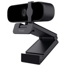 WEBCAM CON MICROFONO TRUST TANOR FULL HD 1080P NEGRA