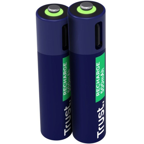 PILAS AAA RECARGABLE TRUST USB-C AAA 500 mAh PACK 2-SX3 PILAS AAA RECARGABLE TRUST USB-C AAA 500 mAh PACK 2