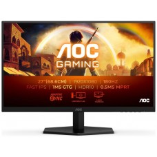 AOC 27G42E Monitor 27" fIPS FHD LCD 180Mz Negro-SX33 AOC 27G42E Monitor 27" fIPS FHD LCD 180Mz Negro