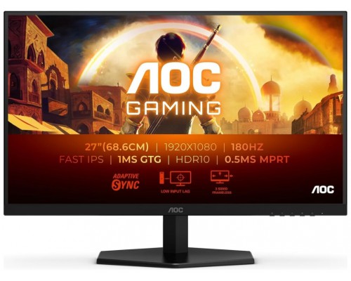 MONITOR GAMING AOC 180Hz 27G42E (Espera 4 dias)-SX38 MONITOR GAMING AOC 180Hz 27G42E (Espera 4 dias)