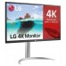 LG 27UP550P-W pantalla para PC 68,6 cm (27") 3840 x 2160 Pixeles 4K Ultra HD Plata, Blanco (Espera 4 dias)