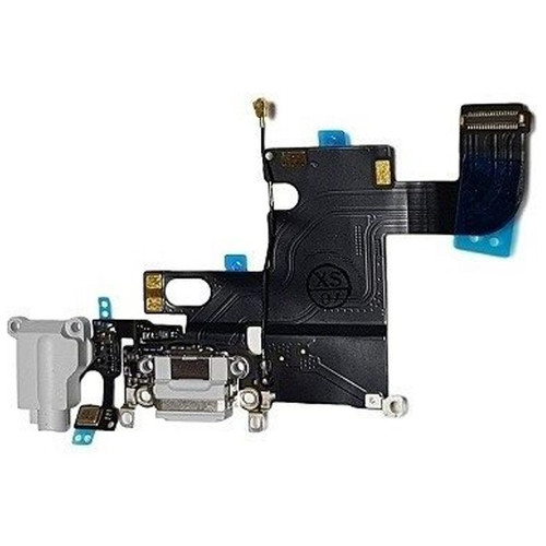 REPUESTO FLEX CONECTOR DE CARGA SILVER IPHONE 6 (Espera 4 dias)-SX4 REPUESTO FLEX CONECTOR DE CARGA SILVER IPHONE 6 (Espera 4 dias)