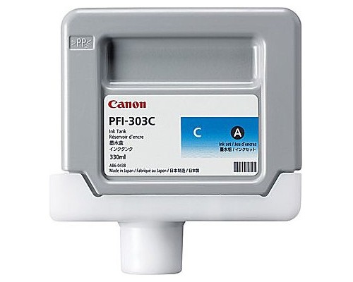 Canon IPF-810/820 Cartucho Cian, PFI303C 330ML