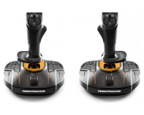 Thrustmaster T.16000M FCS SPACE SIM DUO Negro, Naranja USB Palanca de mando Analógico/Digital PC (Espera 4 dias)