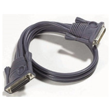 Aten Daisy Chain Cable, 3m cable para video, teclado y ratón (kvm) Negro (Espera 4 dias)-SX8 Aten Daisy Chain Cable, 3m cable para video, teclado y ratón (kvm) Negro (Espera 4 dias)
