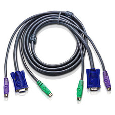 Aten 2L5003P cable para video, teclado y ratón (kvm) 3 m (Espera 4 dias)-SX5 Aten 2L5003P cable para video, teclado y ratón (kvm) 3 m (Espera 4 dias)
