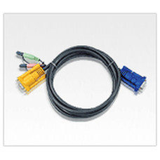 Aten 2L5203A cable para video, teclado y ratón (kvm) 3 m Negro (Espera 4 dias)-SX4 Aten 2L5203A cable para video, teclado y ratón (kvm) 3 m Negro (Espera 4 dias)