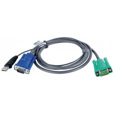 Aten 2L5203U cable para video, teclado y ratón (kvm) Negro 3 m (Espera 4 dias)