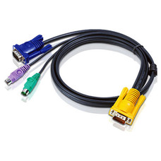 Aten 2L5206P cable para video, teclado y ratón (kvm) Negro 6 m (Espera 4 dias)-SX9 Aten 2L5206P cable para video, teclado y ratón (kvm) Negro 6 m (Espera 4 dias)
