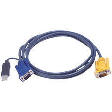 Aten 2L5206UP cable para video, teclado y ratón (kvm) Negro 6 m (Espera 4 dias)-SX11 Aten 2L5206UP cable para video, teclado y ratón (kvm) Negro 6 m (Espera 4 dias)