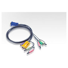 Aten Cable KVM PS/2 con audio y SPHD 3 en 1 de 5 m (Espera 4 dias)-SX10 Aten Cable KVM PS/2 con audio y SPHD 3 en 1 de 5 m (Espera 4 dias)