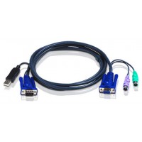 Aten 2L5503UP cable para video, teclado y ratón (kvm) Negro 3 m (Espera 4 dias)