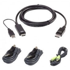 ATEN Kit de cable para conexión KVM seguro universal de 1,8 m (Espera 4 dias)