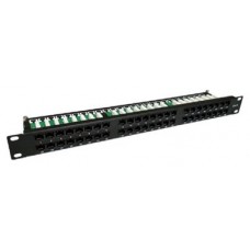 PATCH PANEL 48 PUERTOS 19" UTP KRONE IDC CAT.6