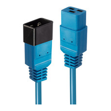 Lindy 30122 cable de transmisi&oacute;n Azul 3 m C19 acoplador C20 acoplador (Espera 4 dias)