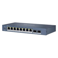 Hikvision DS-3E1510P-EI/M (B) Switch 8xGb PoE 2xGb