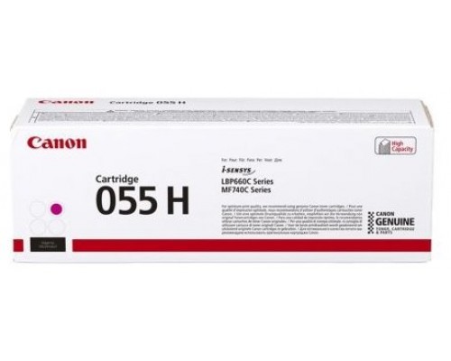 CANON LBP663 LBP664 MF742 MF744 MF745 MF746 055H Toner magenta alta capacidad