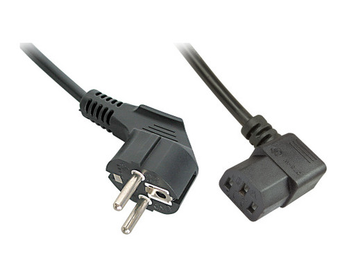 Lindy 30309 cable de transmisi&oacute;n Negro 5 m CEE7/7 IEC 320 (Espera 4 dias)