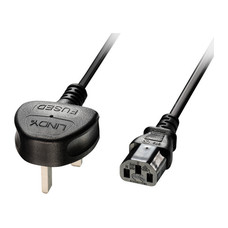 Lindy 30435 cable de transmisi&oacute;n Negro 5 m C13 acoplador (Espera 4 dias)